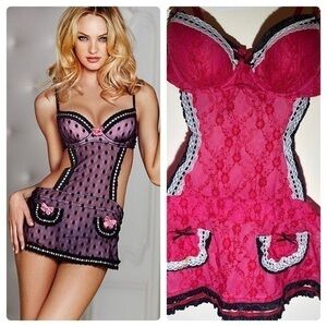 Victoria's Secret Sexy Little Things French Maid outfit vintage costume